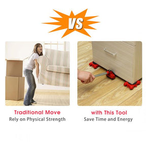 (5 In 1) Heavy Furniture Move Tool