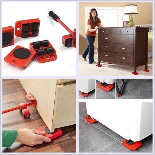 (5 In 1) Heavy Furniture Move Tool