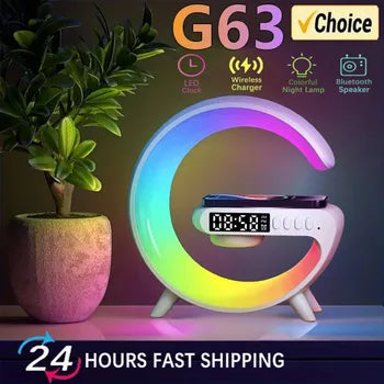 LED WIRELESS CHARGER SPEAKER