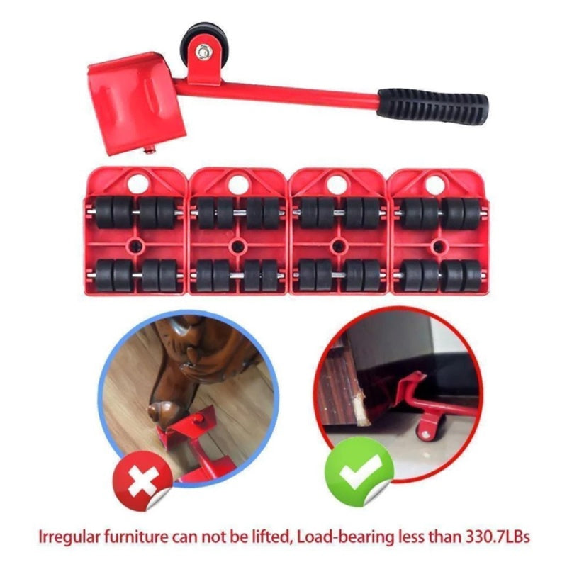 (5 In 1) Heavy Furniture Move Tool