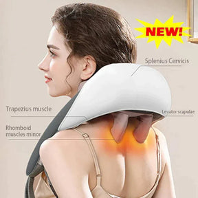 Upgraded 4D Neck Massager-mimics the hands of a real masseur