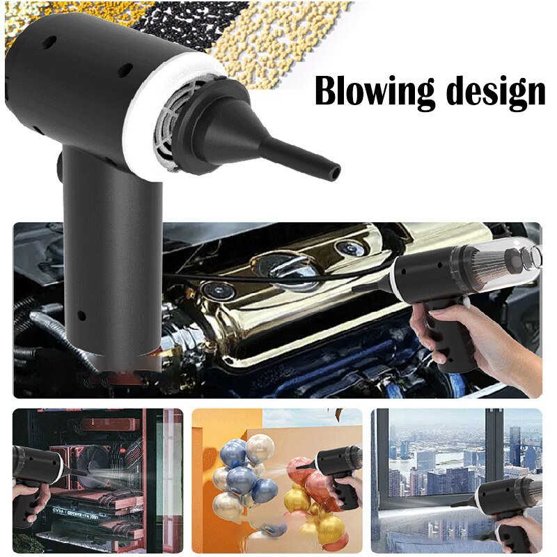 ( Buy 1 Get 1 Free ) - Car Vacuum Cleaner, Cordless & Portable